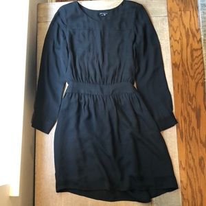 NWOT Theory Carmedy Silk Long Sleeve Dress